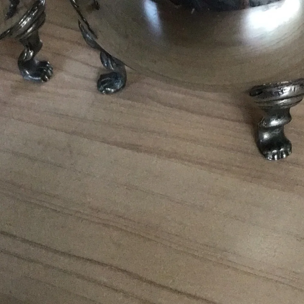 Vintage Raimond Footed Sugar and Creamer Set English Pewter Classic